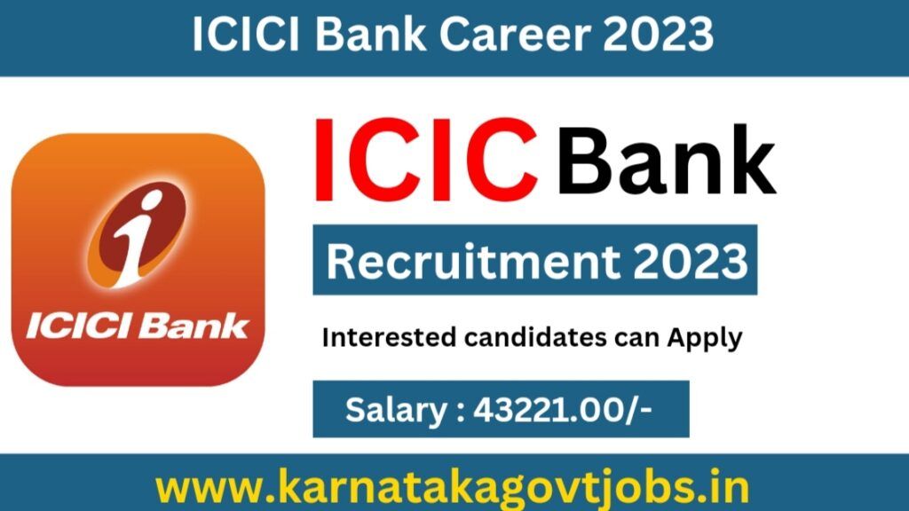 ICICI Bank Career 2023