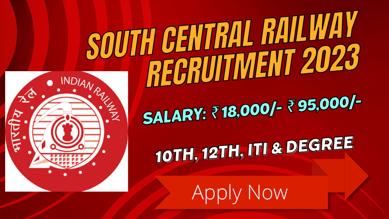 South Central Railway Recruitment 2023 35 JTA Vacancies Karnataka